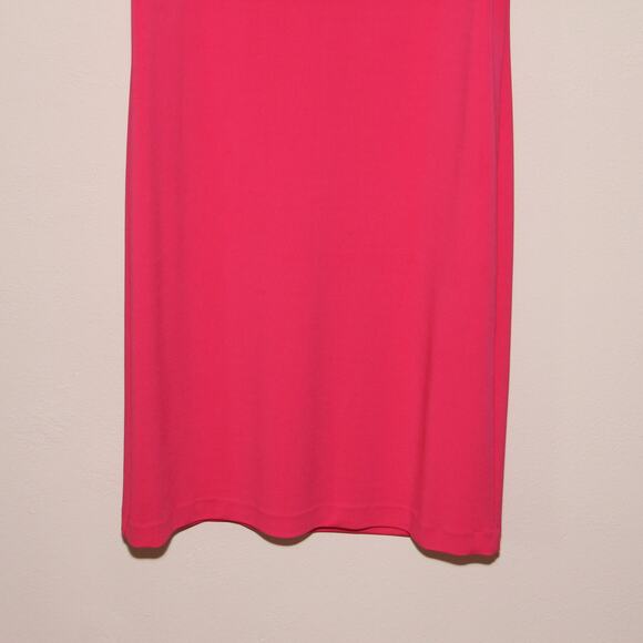 Lafayette 148 Pink  Sheath Dress Size XL Midi Length Sleeveless - Picture 4 of 8